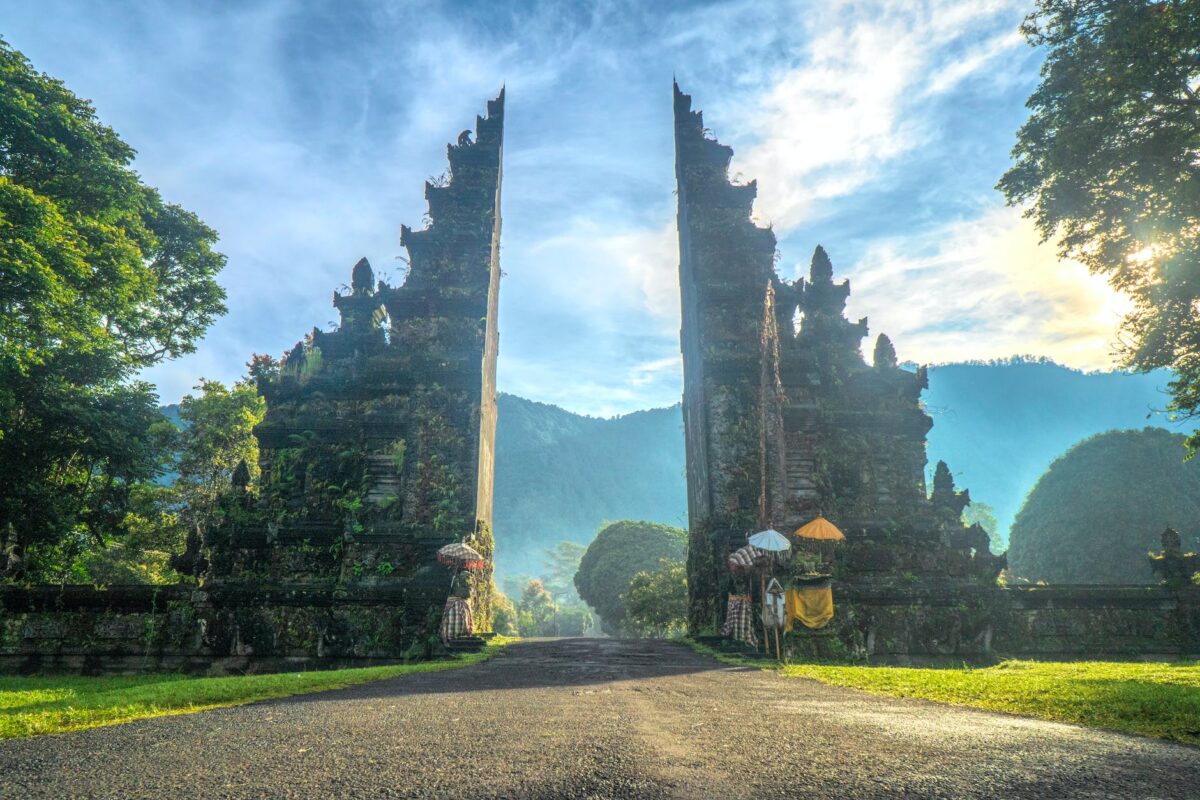 Handara Gate in Bali.