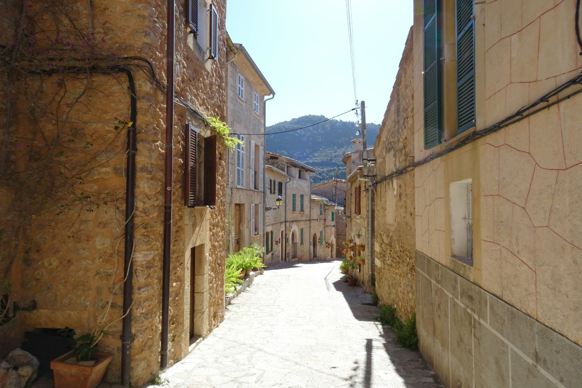 The village of Valldemossa in Mallorca