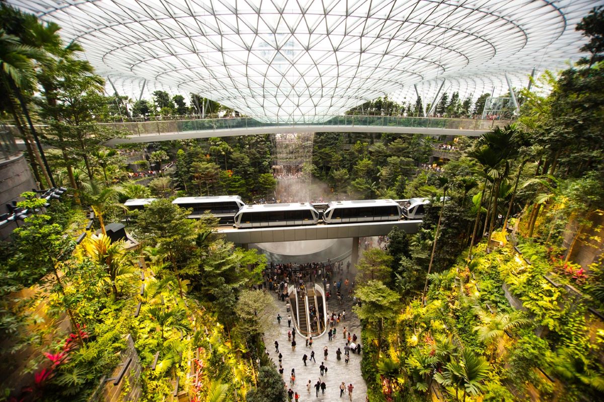 Jewel Changi Airport, Singapore.